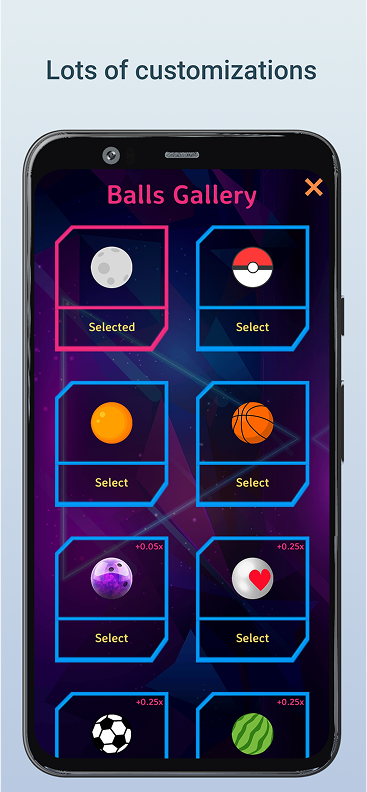 Lots of customizations